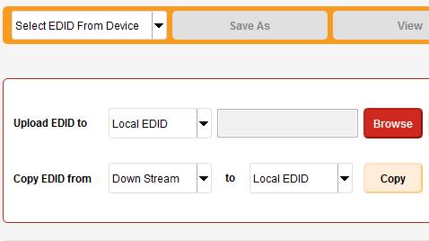Click the Manage EDID tab. 3.