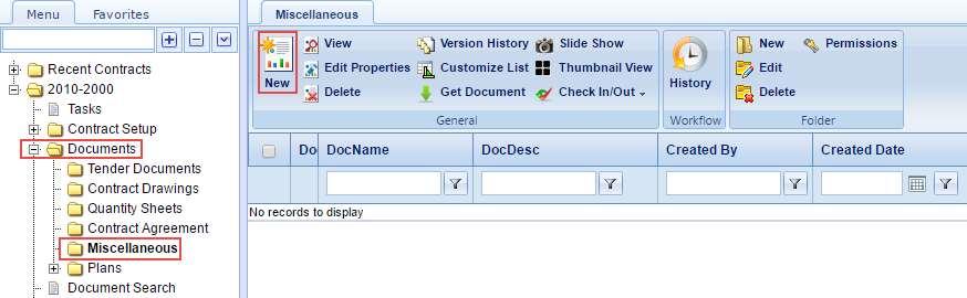 Managing Documents Documents can be stored, edited, downloaded and versions can be managed in the document folders. Adding a Document Steps 1.