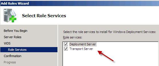 Slide 23 The WDS Role Transport Server Mode: Provides only the core networking components Useful in custom