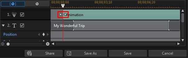 Adding Title Effects Adding Title Text You can add additional title text boxes that contain the text you want to display in your video production.