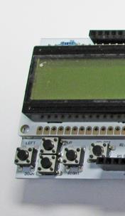 21 LCD Shield Buttons The LCD shield has 5 buttons However, they do not produce 5 individual signals like you are used to from previous labs They are configured in such a way such that they sum