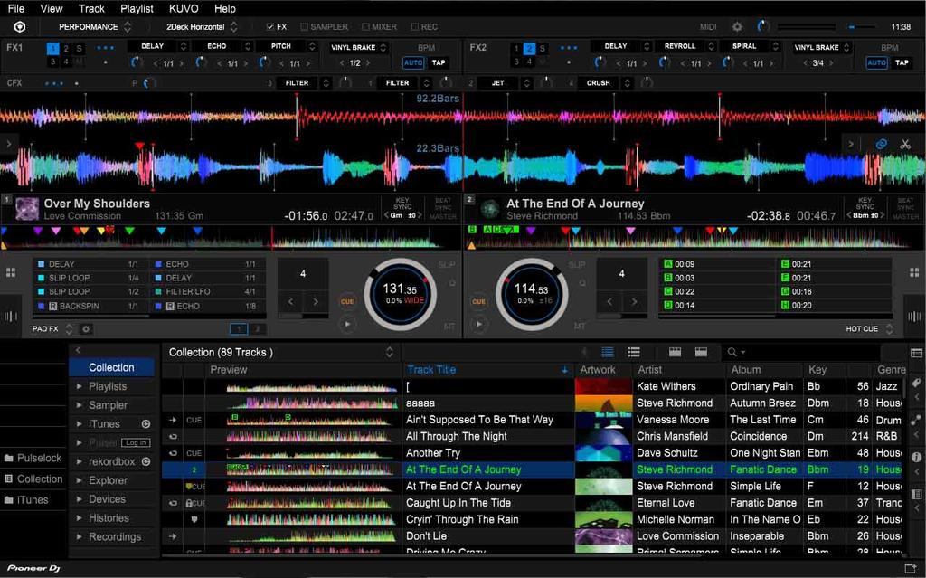 PERFORMANCE mode PERFORMANCE mode To use the PERFORMANCE mode (for DJ performance features), rekordbox dj activation (authentication by the license key) of