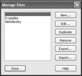 Copy a Dreamweaver Site ADreamweaver site consists of the settings Dreamweaver needs to organize and manage the site Web pages.