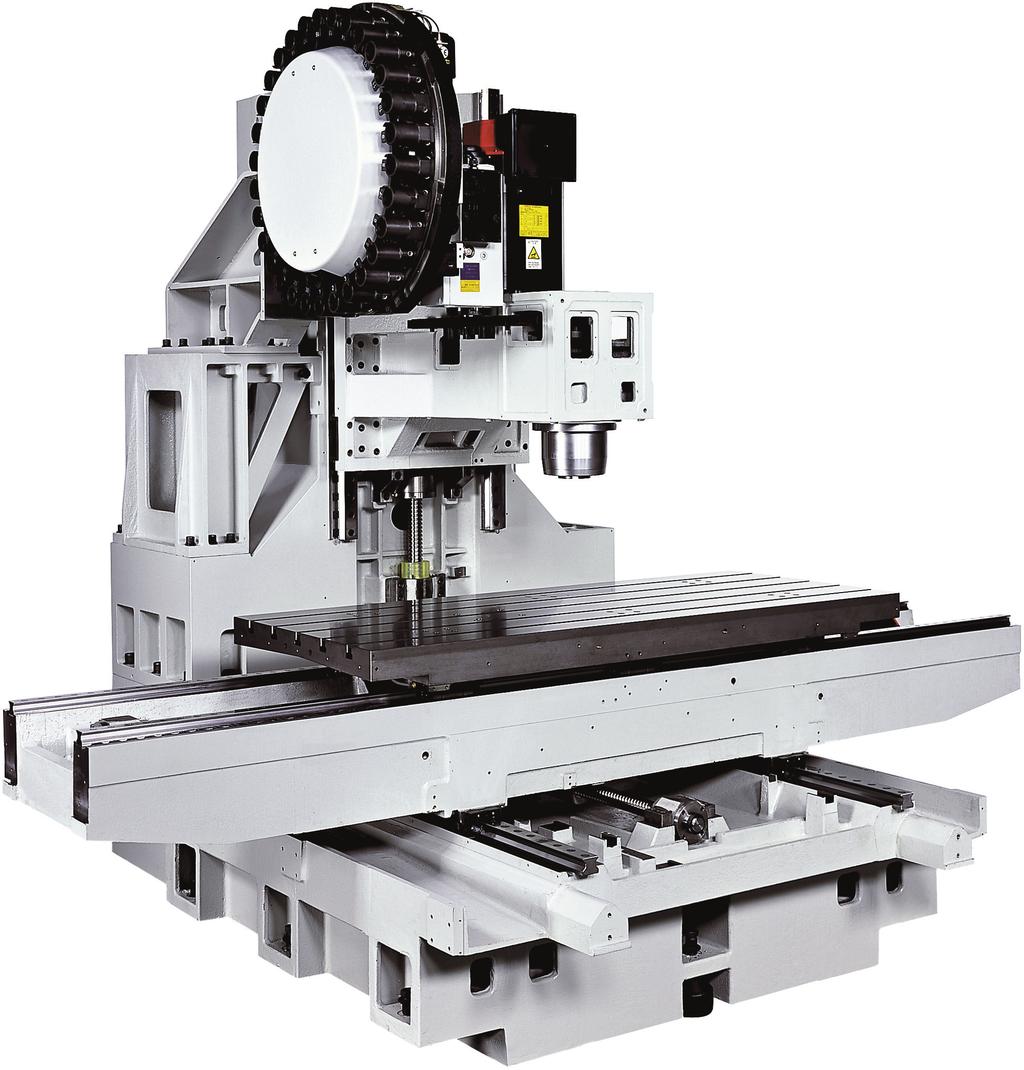 MACHINE CONSTRUCTION GX 1600 40 taper 10k shown The GX 1300 and GX 1600 column mount design deflects ATC weight overhang, providing superior rigidity and minimized vibration to the cutting zone.