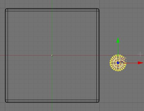 Tab to Object Mode. This sphere object will be duplicated and used as the object that will be subtracted from the cube to form the die s dots.