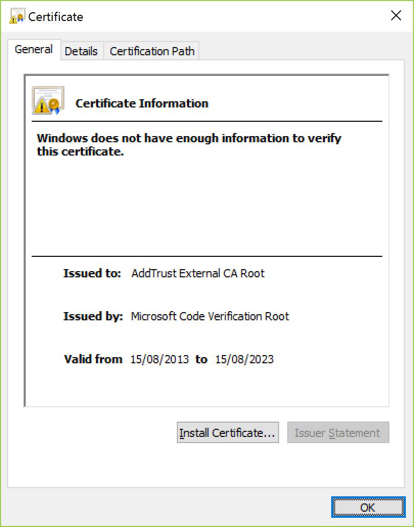 To install the provided certificate, follow these instructions: 1) Open the file