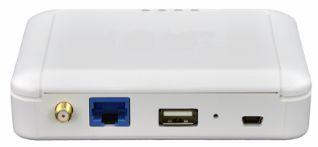 GIoT Femto Cell - Product Introduction Product Design The dimension of the GIoT Femto Gateway WLRGFM-100 is 116 x 91 x 27 mm, which it comes with one external LoRa antenna, one WAN port and one USB 2.
