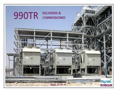Special Projects 990 TR at Qatar for process cooling