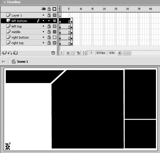 Macromedia Flash MX H O T 5. Shape Tweening Free Transform tool 10. Click on Frame 1 on the left bottom layer to select it.