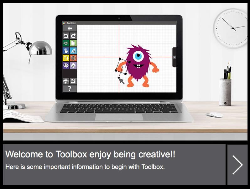 Setup your personal Toolbox Account Start Toolbox Windows: Mac: Double-click on the Toolbox Icon on your Desktop. Click on the Toolbox Icon in your dock.