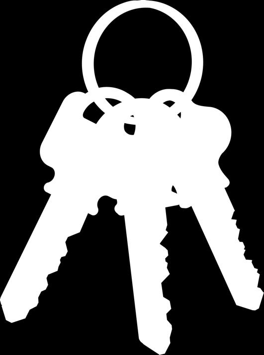 Separation of keys from protected data!