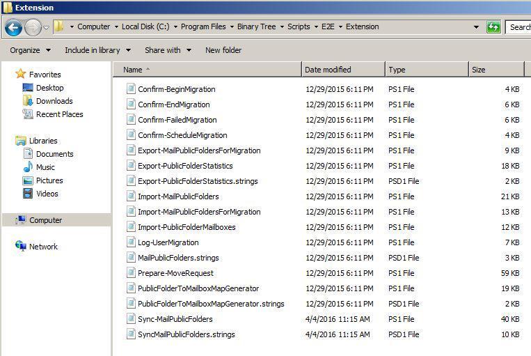 Migration Customization Scripts If enabled, the Migration Customization scripts are called by the MCP during mailbox migrations.