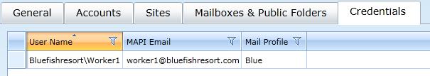 Mailboxes Section Select the sites, servers and databases you want Exchange Pro to search for mailboxes in this forest to migrate. All content is selected by default.