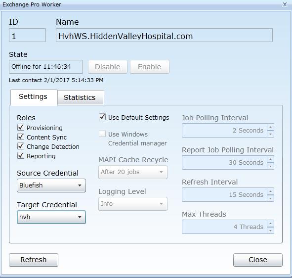 Viewing and Editing Worker Settings To edit (or just view) the configuration settings of any individual worker in the Workers table: Double-click on a Worker row in the table (or select a Worker in