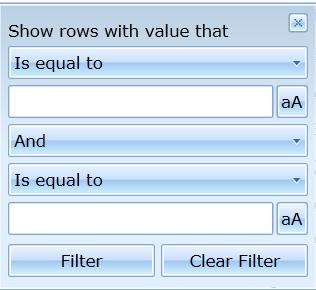 To do a hierarchical sort, sort the data on one column, then hold down the Shift key and click the next column by which you want data sorted.