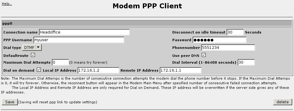 13. Configuring PPP And The Cellular Modem 13.2.4. Modem PPP Client Figure 13.9.