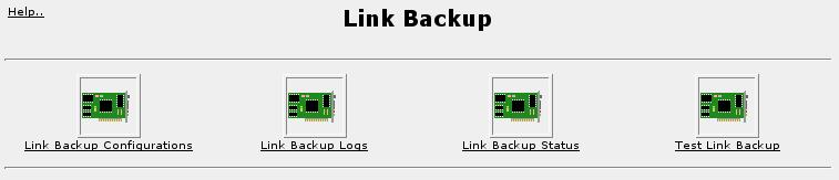18. Link Backup Figure 18.1. Link Backup Example The daemon will construe the main link as having failed (even if its link status is "up") if the remote host fails to respond to configurable number