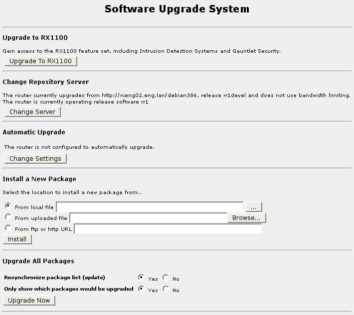34. Maintaining The Router 34.13. Upgrade System Figure 34.42.