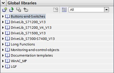 5 Configuration and Project Engineering: PLC 5.2 Adding the DriveLib library 5.