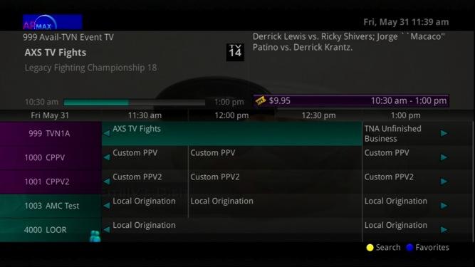 In the Guide there are channels that have a green and white restart icon in front of the channel #. This indicates a Restart TV Channel.