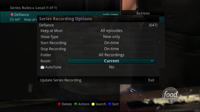 Record a Series from the Guide Whether you are choosing a program from the Guide or if you are currently viewing the program when you decide to record it, the process to create a series recording is