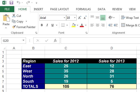 Excel 2013 Advanced Page 188 Select cell D7.