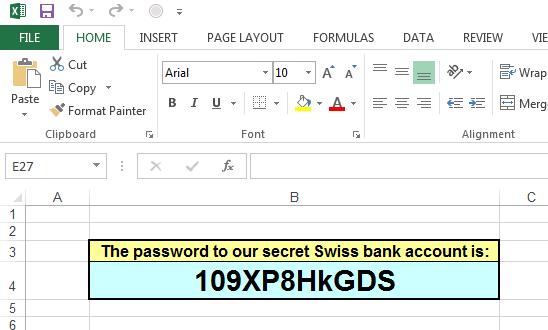 Excel 2013 Advanced Page 199 Excel 2013 passwords & security issues Adding 'open' password protection to a workbook Open a workbook called Opening password 01.
