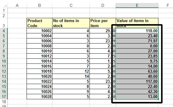 Excel 2013 Advanced Page 214 Right click over the selected range and