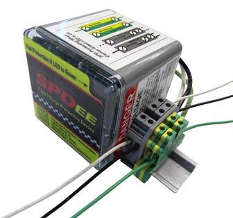 elements UL 1449 4th Edition Listed SPD UL Mark Avoids regulatory or compliance issues Type 1 SPD - does not require separate overcurrent protection at additional cost & space Includes On-Board LED