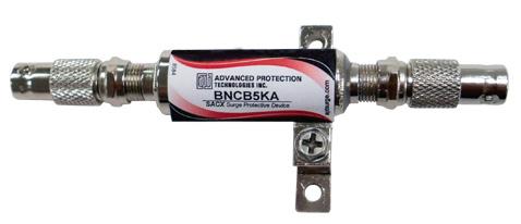 Features Primary Protector Kit for Coaxial Communication Lines Includes SAFFF UL 497C Listed Coaxial SPD Includes two F to BNC connectors for BNC applications Coaxial Gas Discharge Tube (GDT)