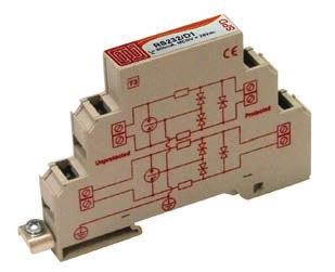 Low oltage/ Communication SPDs DIN-Rail, Series Connected Premium SPDs intended for use on a wide range of low voltage applications inside appropriate enclosures, including high speed communication