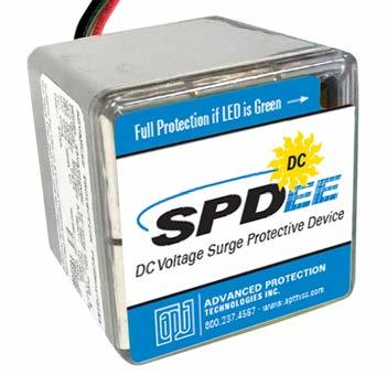 Go Green with APT DC SPDEE DC oltage Surge Protective Device UL Listed to UL 1449 Photovoltaic Standard (ZCA.E321351 & ZCA7.