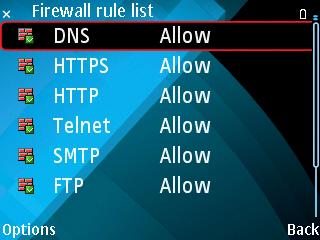 Trend Micro Mobile Security for Symbian OS /S60 3rd Edition User s Guide 6 Using the Firewall Firewall Rules Firewall rules define protection policies for specific ports and IP addresses.