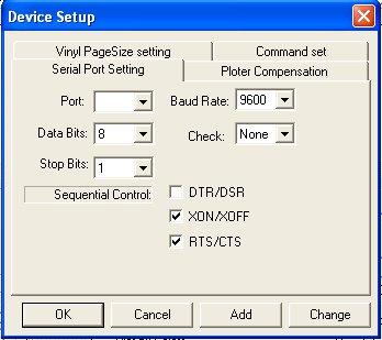 A. Open My Computer, right click the mouse and find: properties>hardware>device manager>ports (com & LPT) >COM1 or COM2>port settings>flow control>xon/xoff.