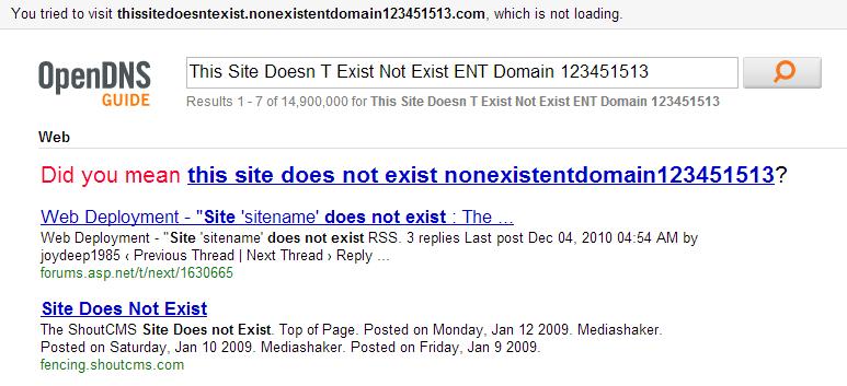 Site Finder 36 September 2003: Verisign created DNS wildcards for *.com and *.net!