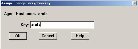 If an alias is entered, the primary name of the Agent Host appears upon clicking on the [OK] button.