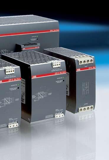 Power supplies CP-S and CP-C range Extension devices Redundancy unit CP-A RU 1SVR 427 071 R0000 For decoupling of parallel