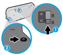 On the bottom of the output tray, move the output tray lock to the unlocked position, and then shift the release lever to release the tray extender. 3.