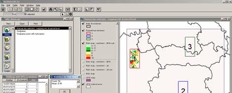 Summary Manual approach preferences on the rough location of the sites predefined cluster centres fine-tune the final selection using the GIS tools modifying the