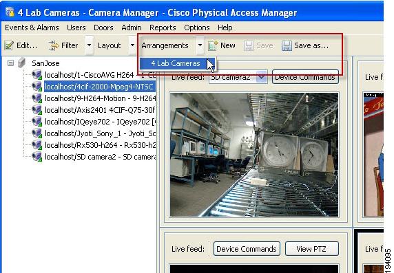 Chapter 15 Viewing Video Step 4 (Optional) Operate the pan, tilt, and zoom (PTZ) camera controls, if available. Click View PTZ to show (or hide) the controls. This option only appears for PTZ cameras.