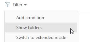 Folders and tags How to manage favorite folders HOW TO CREATE A FOLDER 1.