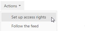 Access rights ACCESS RIGHTS You can manage access rights to the information that you add in bpm online. For example, when registering a new account record, you can specify users who have access to it.