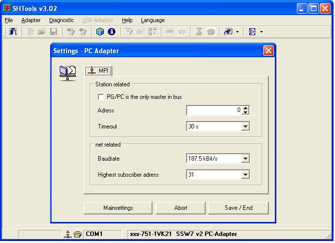 SSW7 parameterization software With the "SSW7 Tool V3", it is possible to preparameterize or update an SSW7 with any computer, even if there is no Step 7 software installed on that computer.