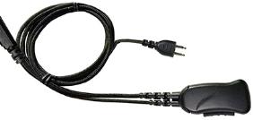 SPM-2023 2-WIRE SURVEILLANCE STYLE Lapel Microphone w/twist Connect Acoustic Tube Earphone with Bud. Unique $82.00 design with belt-mounted PTT. Also includes semi-custom Ear Mold.