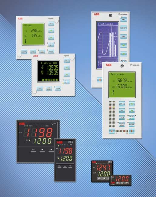 Data Sheet ControlIT Process controller CP/CT single-loop temperature controllers CP4, CP8, CT16, CT32: small formats, large display 1 control loop, for simple control tasks to be installed on