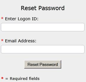 2. How many times can I attempt to enter my Logon ID and Password information before it locks?