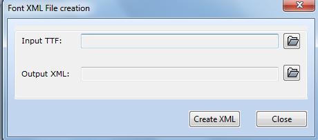 Open the FO Designer and select Tools -> TTF Font tool the Input File must point to your TTF file and the Output XML file to the output metrics file (you can select any name you like). 2.