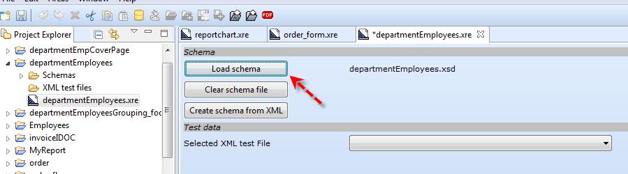 Hands on example In this tutorial we will take as input an XML document which contains the list of employees for each department.