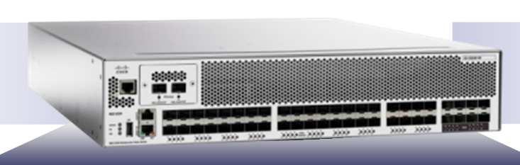 Introducing EMC Connectrix MS 9250i Multiservice Switch 1/10G CIP/iSCSI (2 ports) 16G C, ICON (40 ports) or Storage Services Service evice Sprawl CIP High-Bandwidth SN Extension cross MN/WN Io