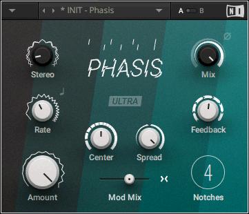 Overview 3 Overview 1 2 15 13 12 4 3 14 11 5 10 6 7 8 9 Overview of PHASIS (1) Header: The Header provides global functions related to preset management and plug-in behavior.